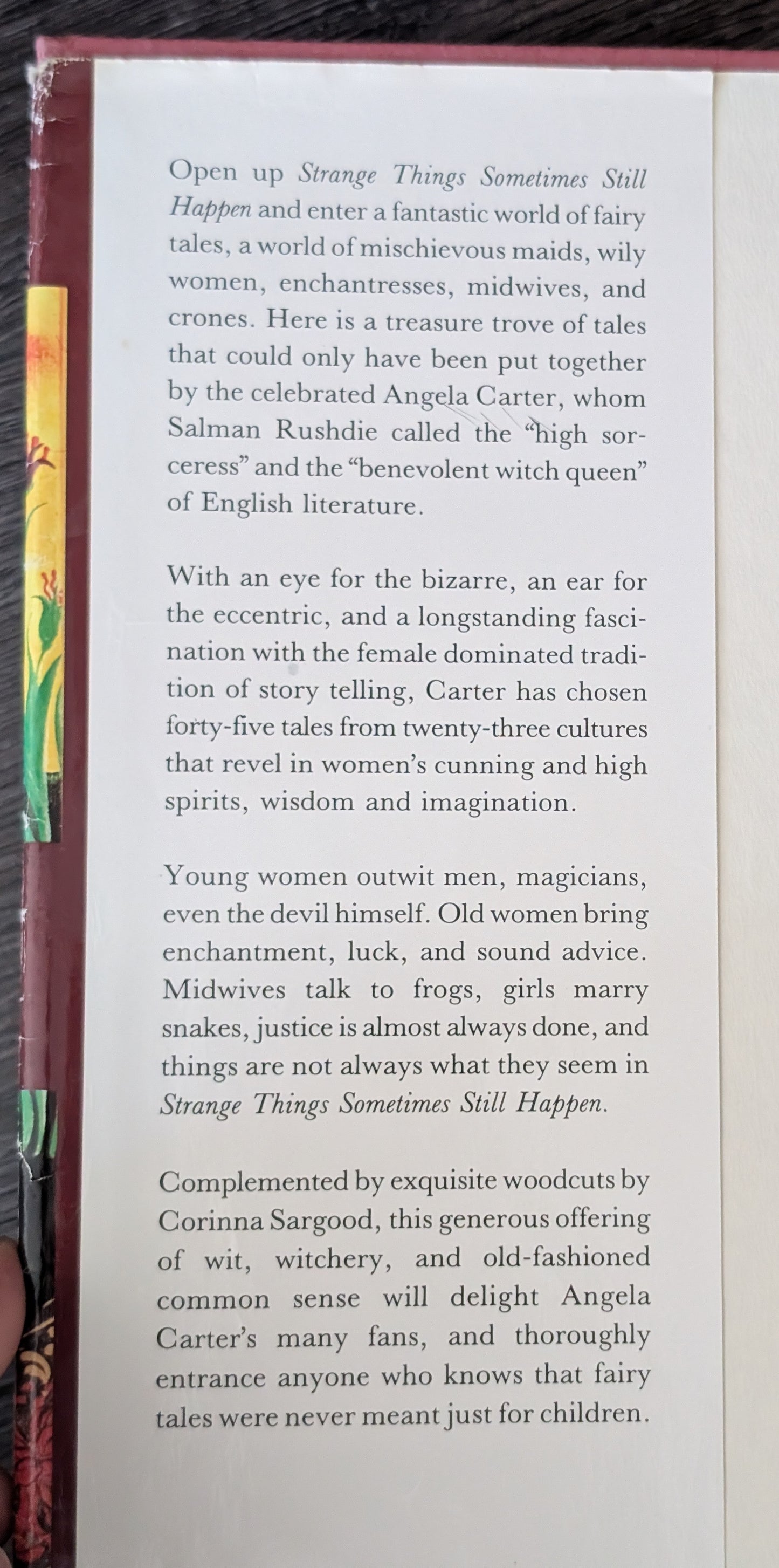 Strange Things Sometimes Still Happens: Fairy Tales from Around the World by Angela Carter