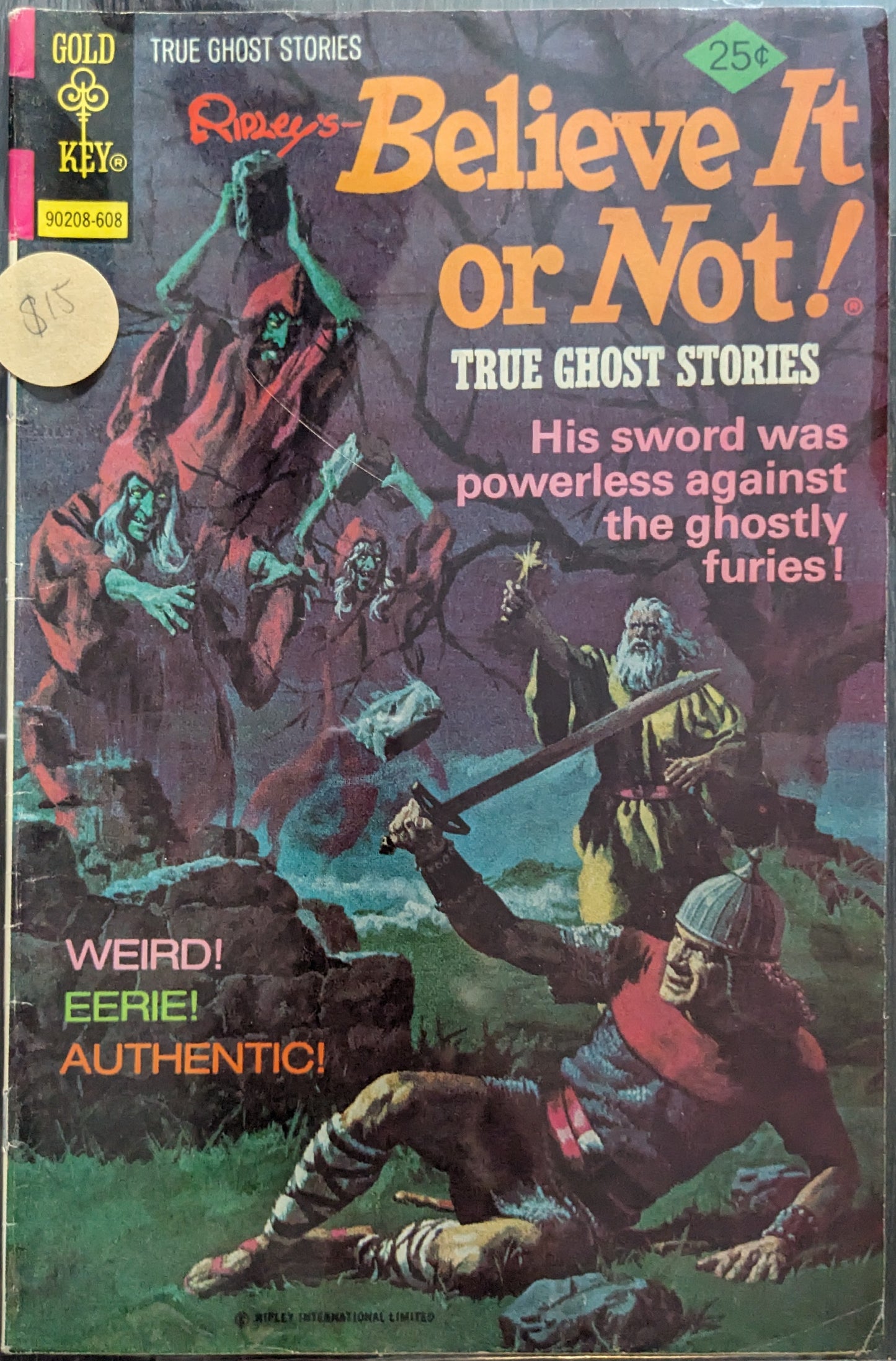 Ripley's Believe It or Not! True Ghost Stories No.#64, Aug 1976