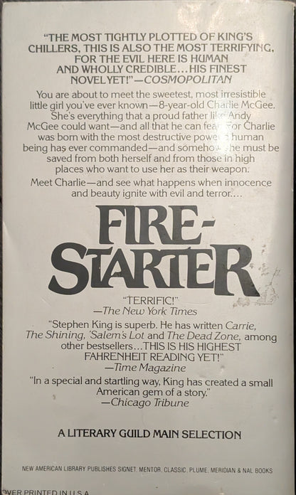 Firestarter by Stephen King