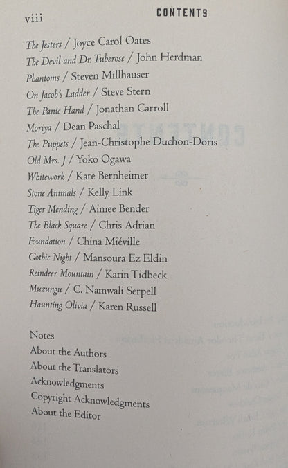 The Uncanny Reader: Stories from the Shadows edited by Marjorie Sandor