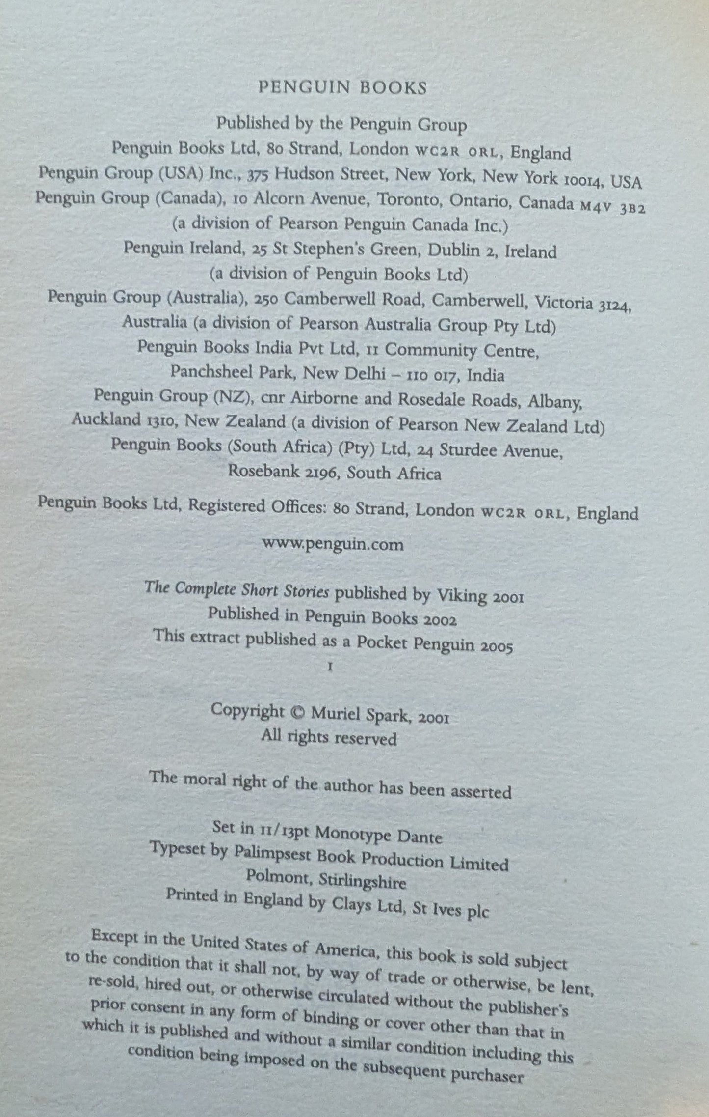 The Snobs by Muriel Spark
