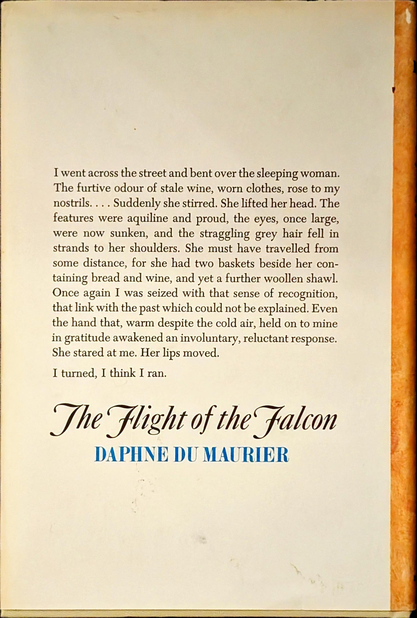 The Flight of the Falcon by Daphne Du Maurier