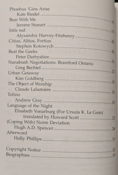 Tesseracts Eleven edited by Cory Doctorow and Holly Phillips