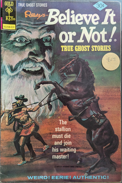 Ripley's Believe It or Not! True Ghost Stories No.#65, Oct 1976