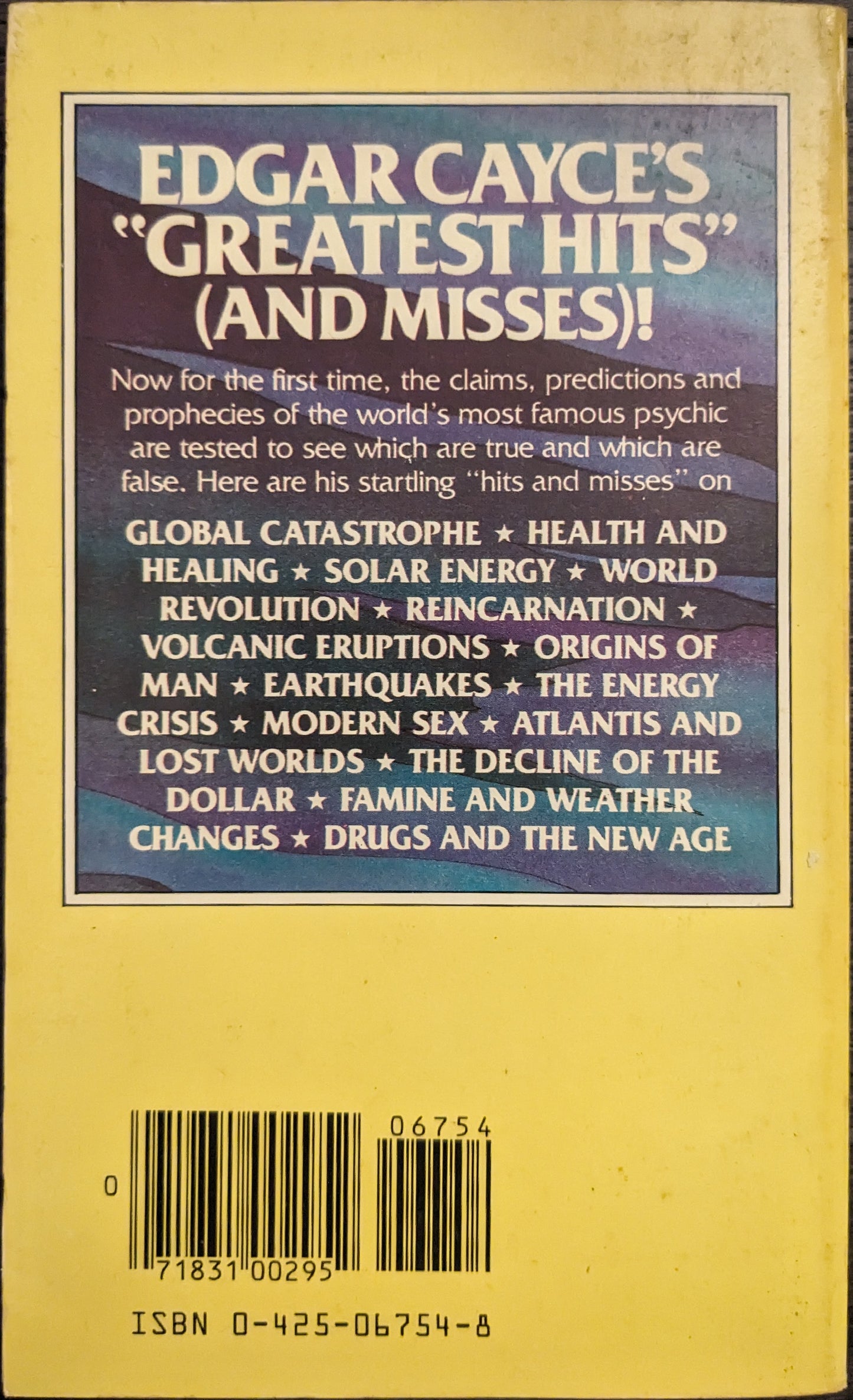 Is It True What They Say About Edgar Cayce? By Lytle W. Robinson