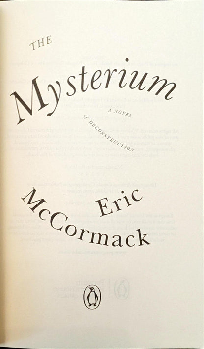 The Mysterium by Eric McCormack