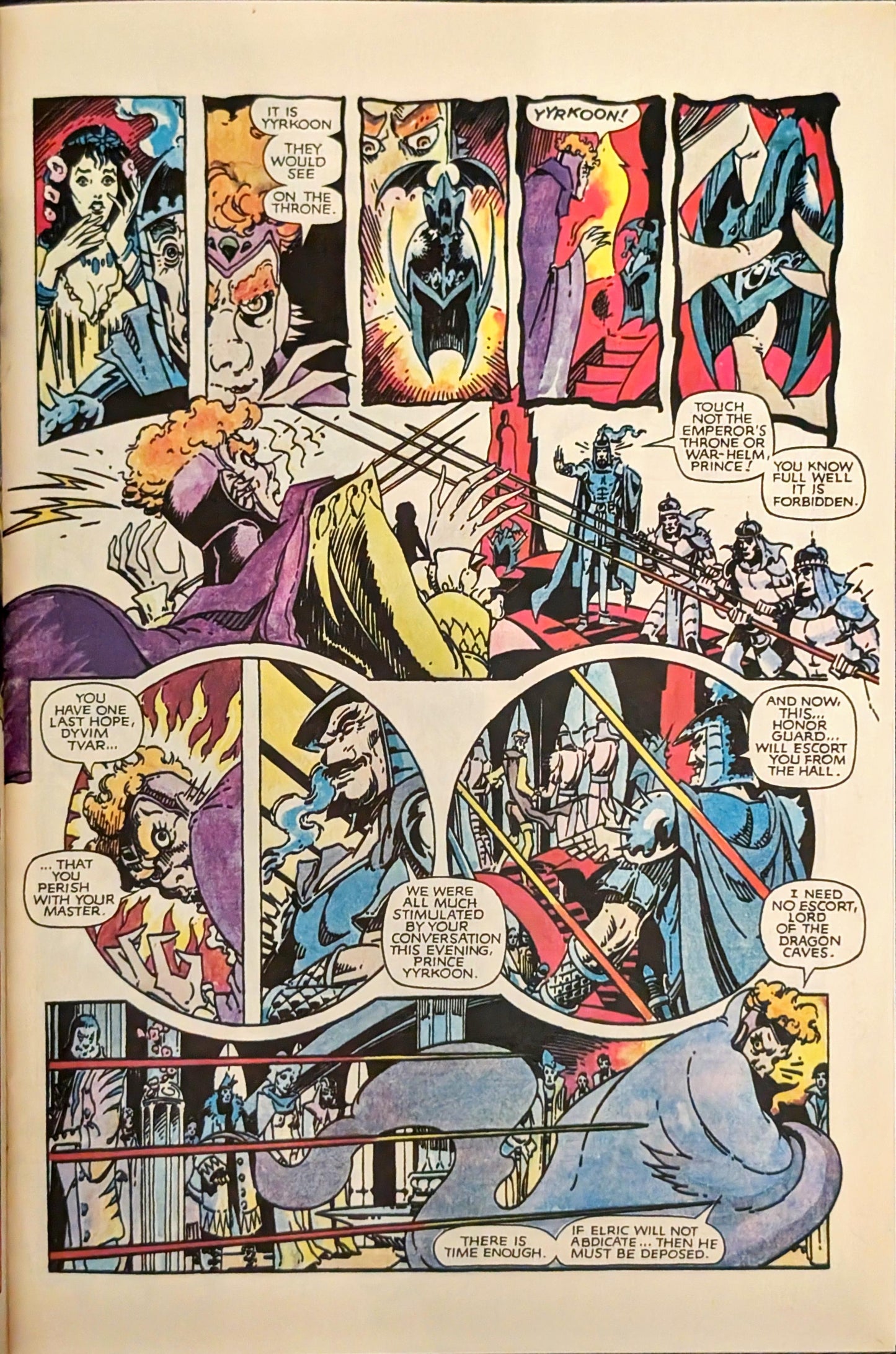 Michael Moorcock's Elric of Melnibonè Book 1: Out of the Dreaming City by Roy Thomas, P. Craig Russell, Micheal T. Gilbert