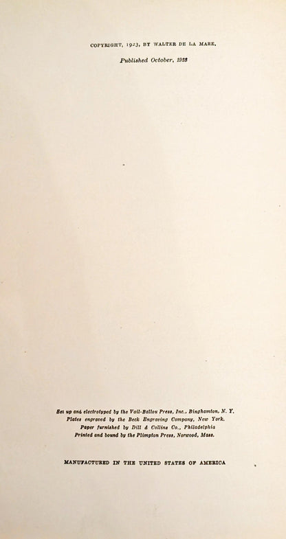 Crossings: A Fairy Play by Walter De La Mare