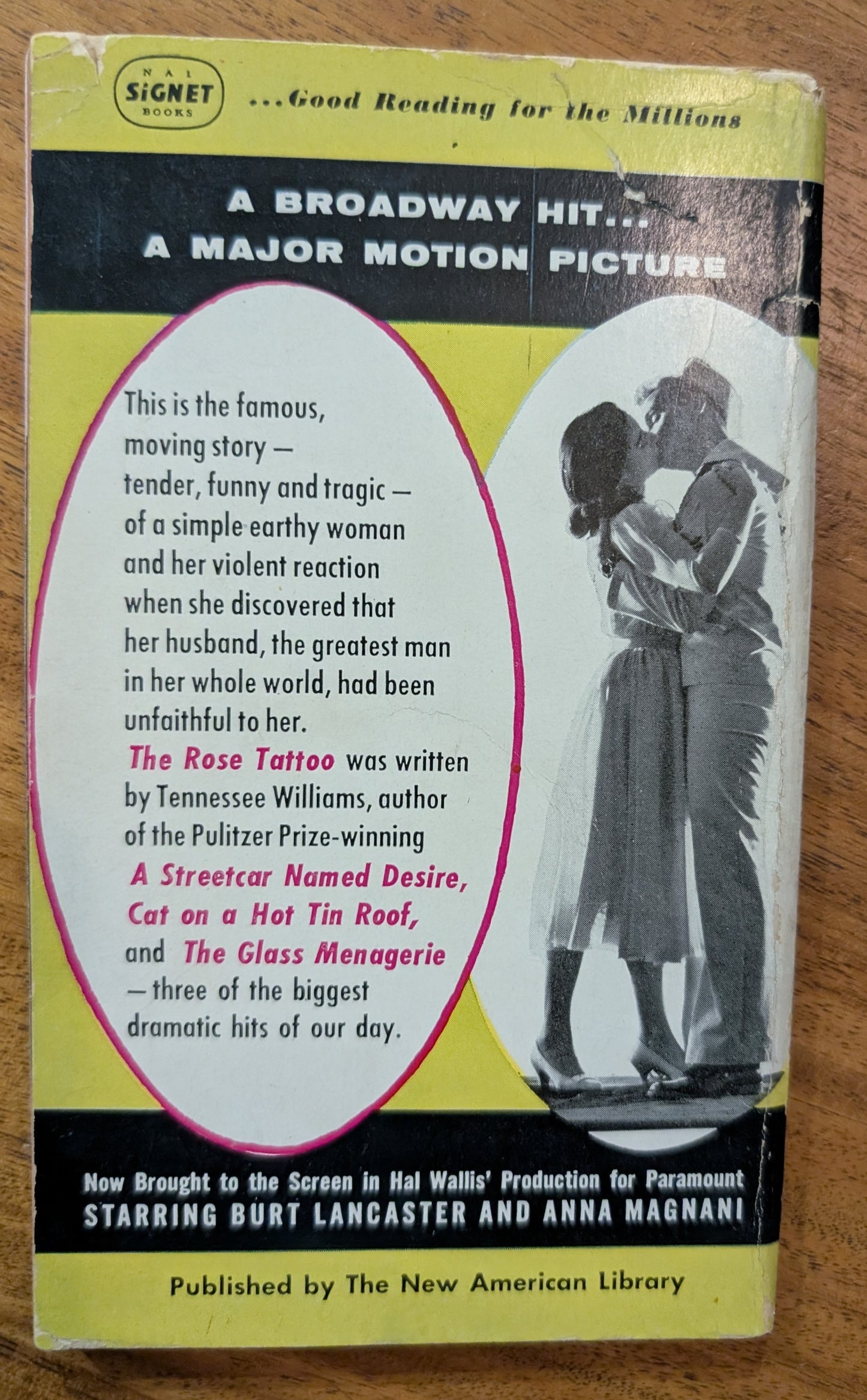 The Rose Tattoo by Tennesse Williams