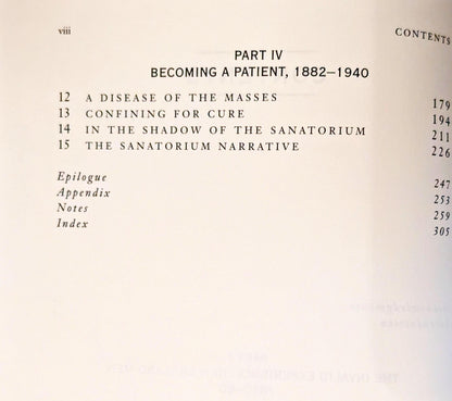 Living in the Shadow of Death: Tuberculosis and the Social Experience of Illness in American History by Shelia M. Rothman