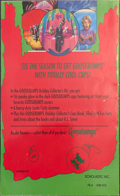 R.L Stine's Goosebumps: Holiday Collectors Caps Book