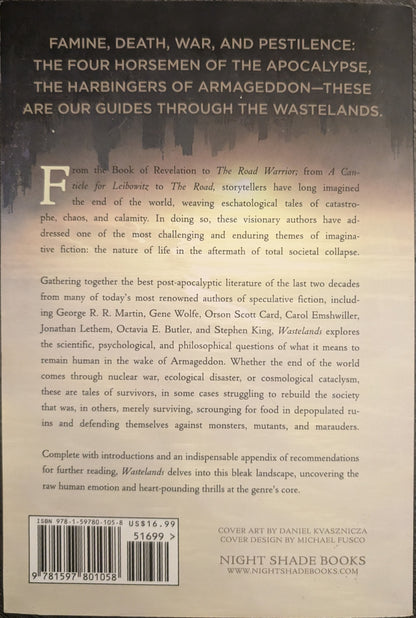 Wastelands: Stories of the Apocalypse edited by John Joseph Adams