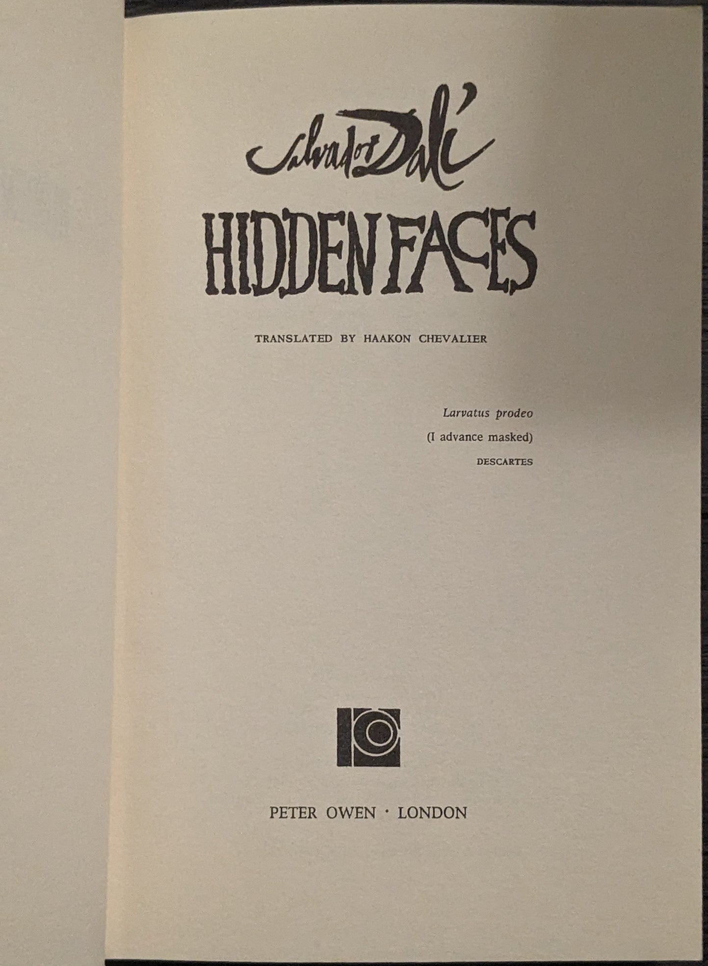 Hidden Faces by Salvadore Dali