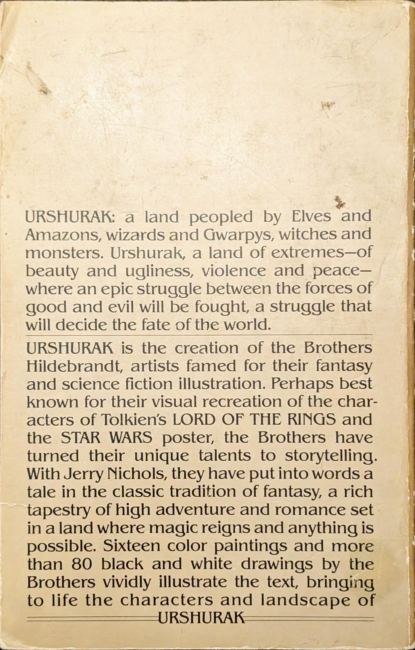 Urshurak created by the Brothers Hildebrandt and Jerry Nichols