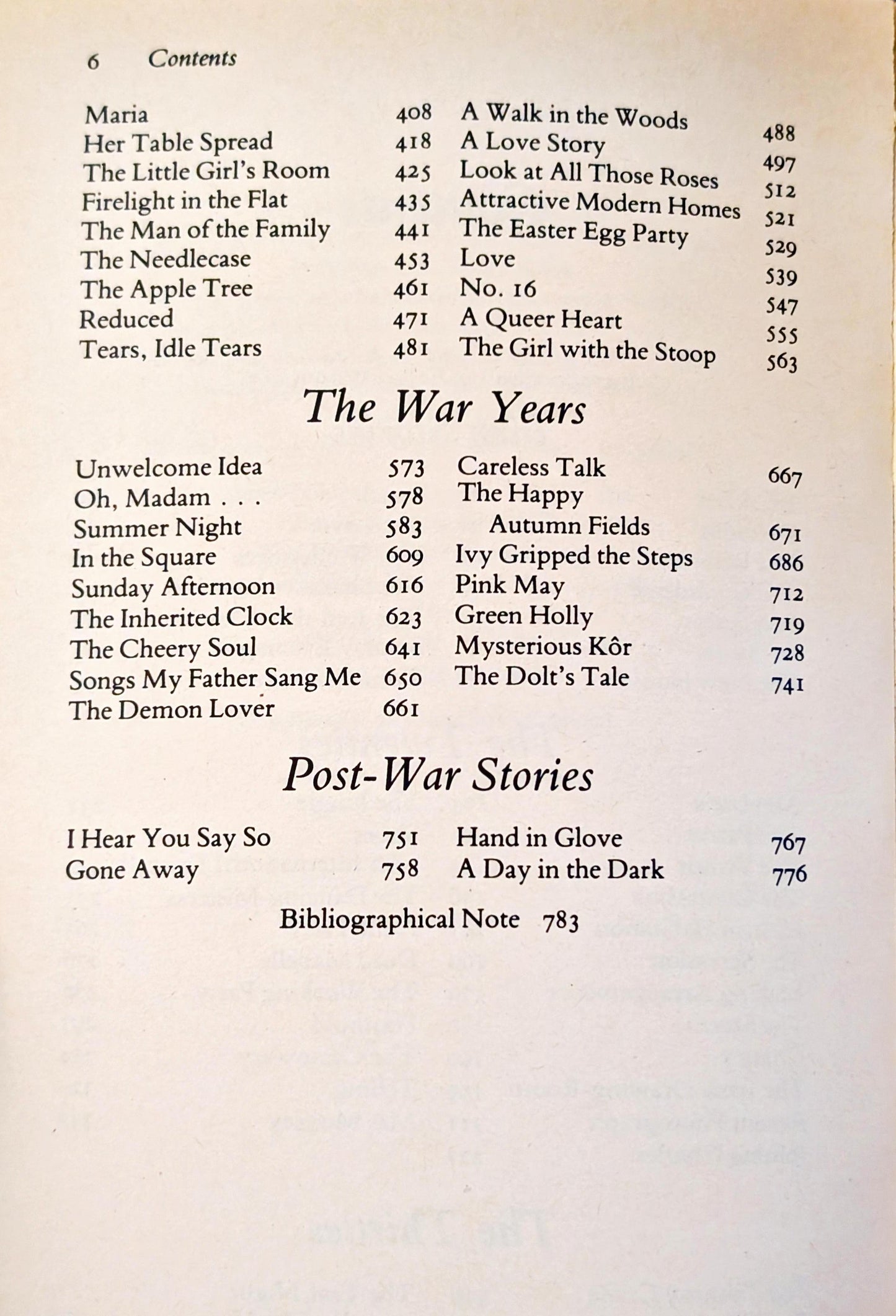 The Collected Stories of Elizabeth Bowen