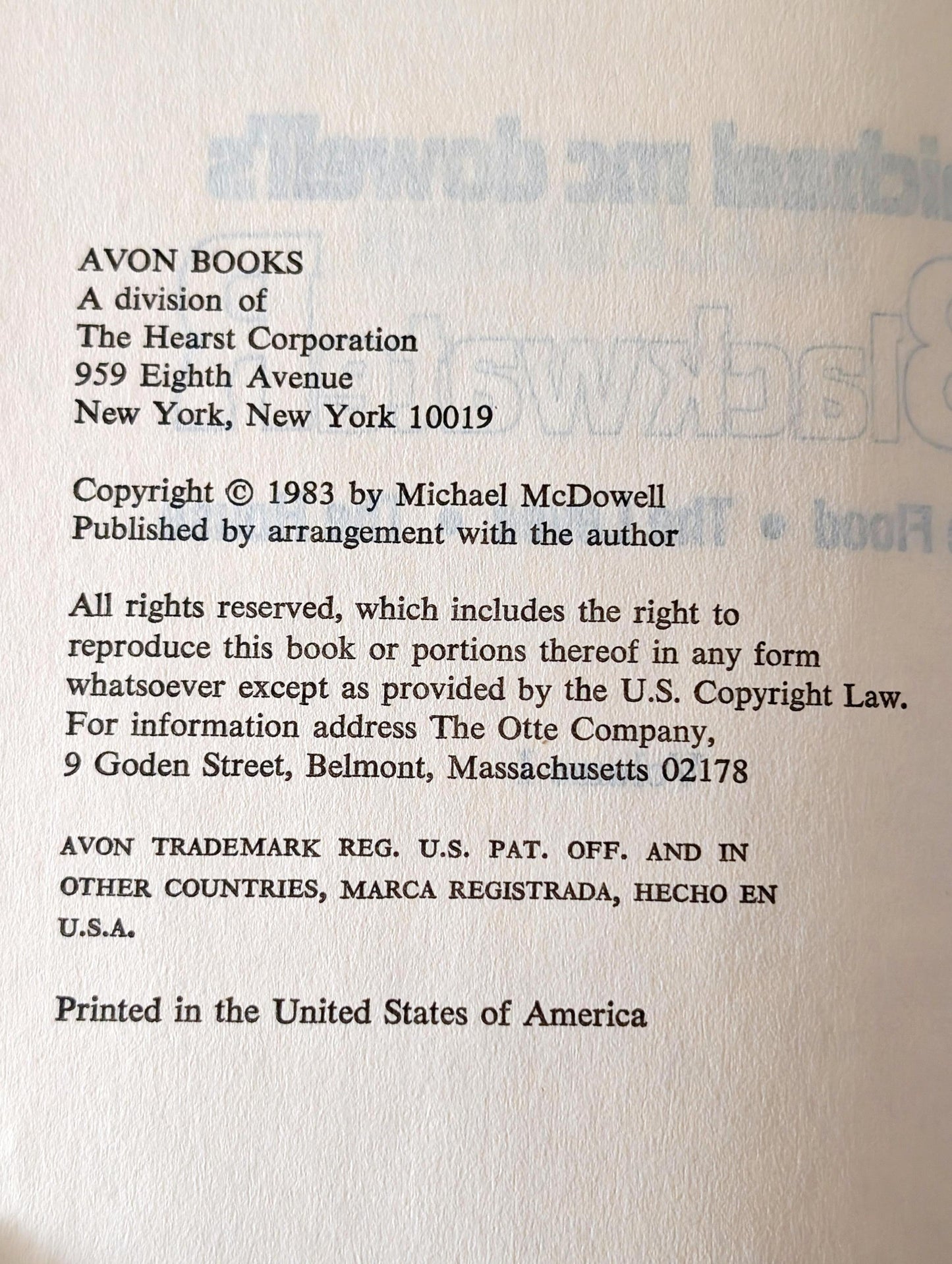 Blackwater: The Flood/The Levee/ The House by Michael Mc Dowell
