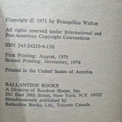 The Children of Llyr by Evangeline Walton