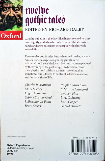 12 Gothic Tales selected and introduced by Richard Dalby