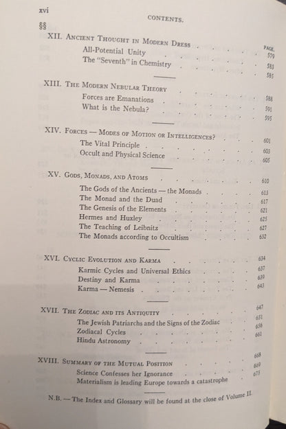 The Secret Doctrine: The Synthesis of Science, Religion and Philosophy by H.P Blavatsky Two Volume Set