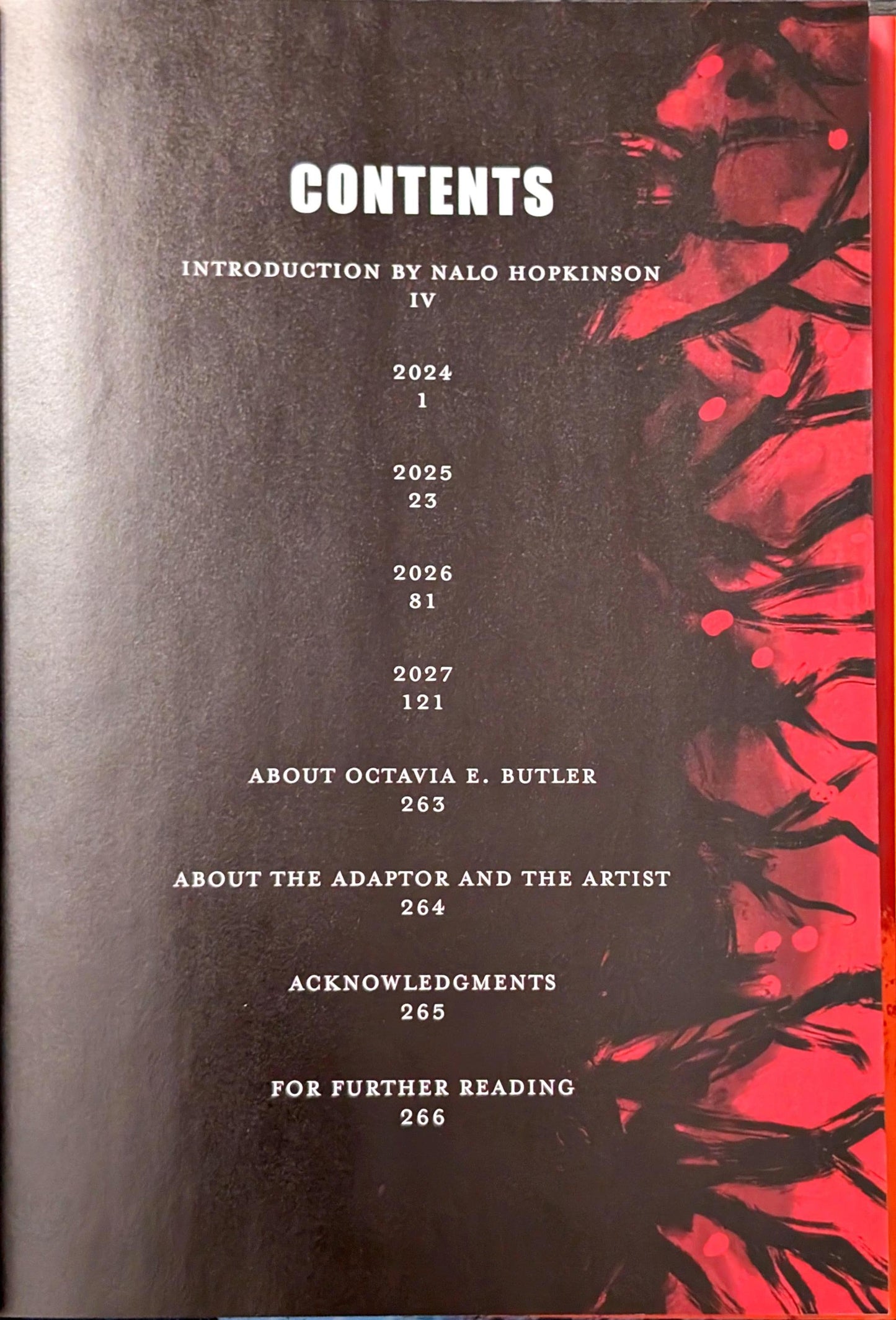 Parable of the Sower by Octavia E. Bulter Graphic Novel adaptation by Damian Duffy and John Jennings