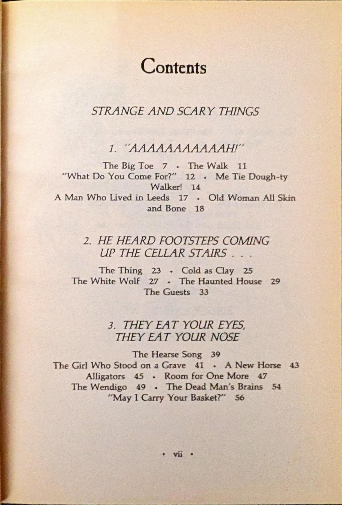 Scary Stories to Tell in the Dark by Alvin Schwartz