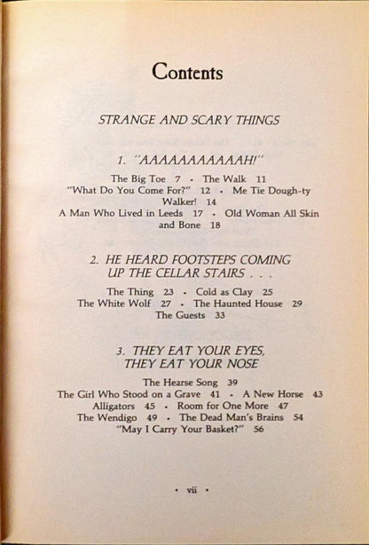 Scary Stories to Tell in the Dark by Alvin Schwartz