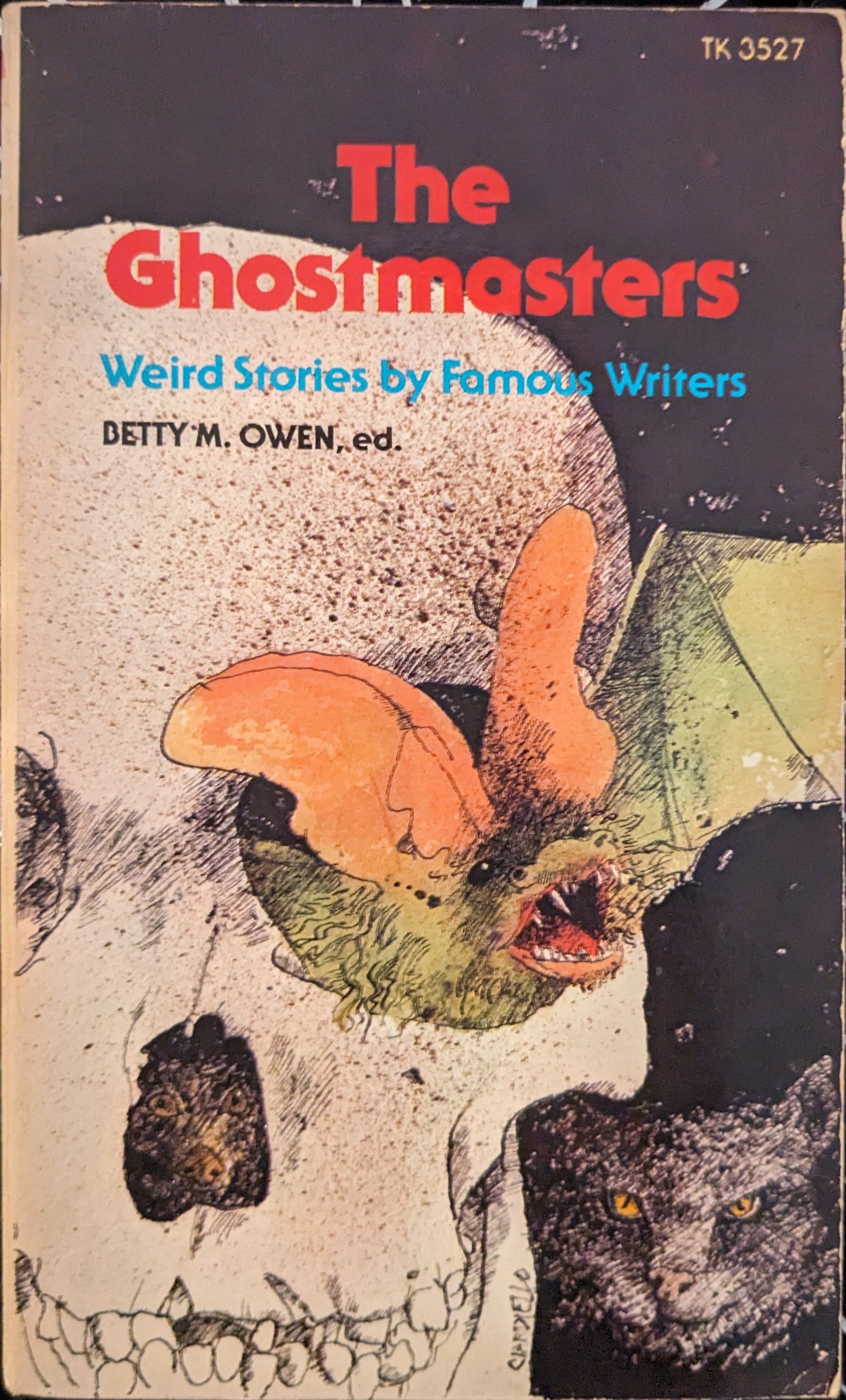 The Ghostmasters: Weird Stories by Famous Writers edited by Betty M. Owen