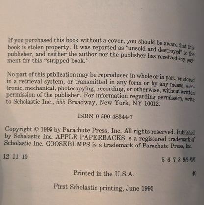 Barking Ghost (Goosebumps #32) by R.L Stine