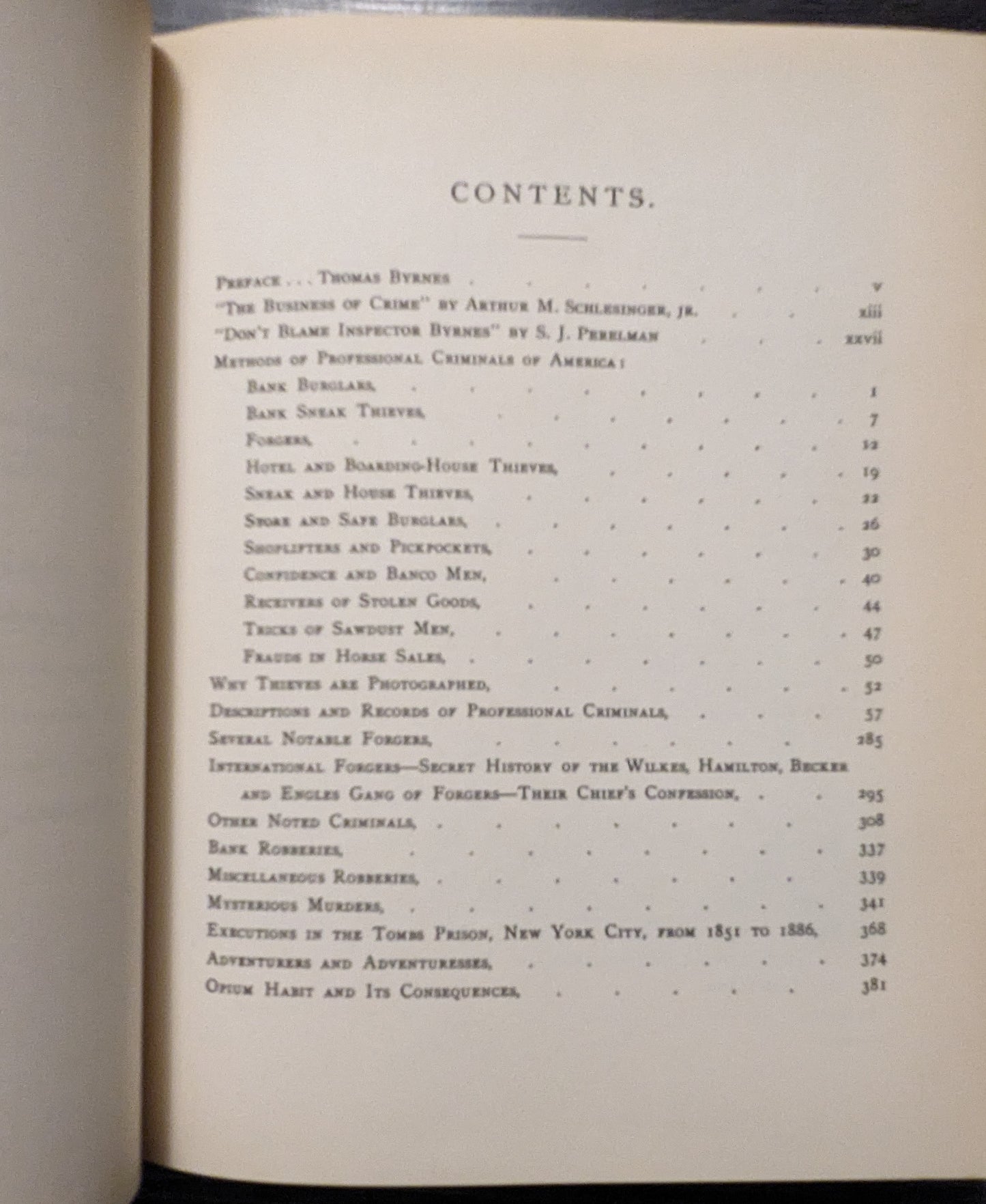 Rogue's Gallery: 247 Professional Criminals of 19th Century America by Inspector Thomas Byrnes