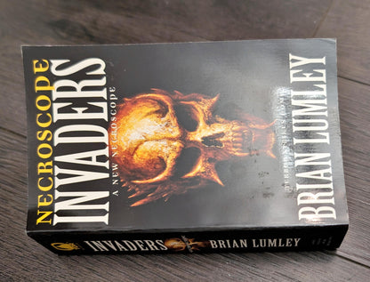 Necroscope: Invaders by Brian Lumley (Signed)