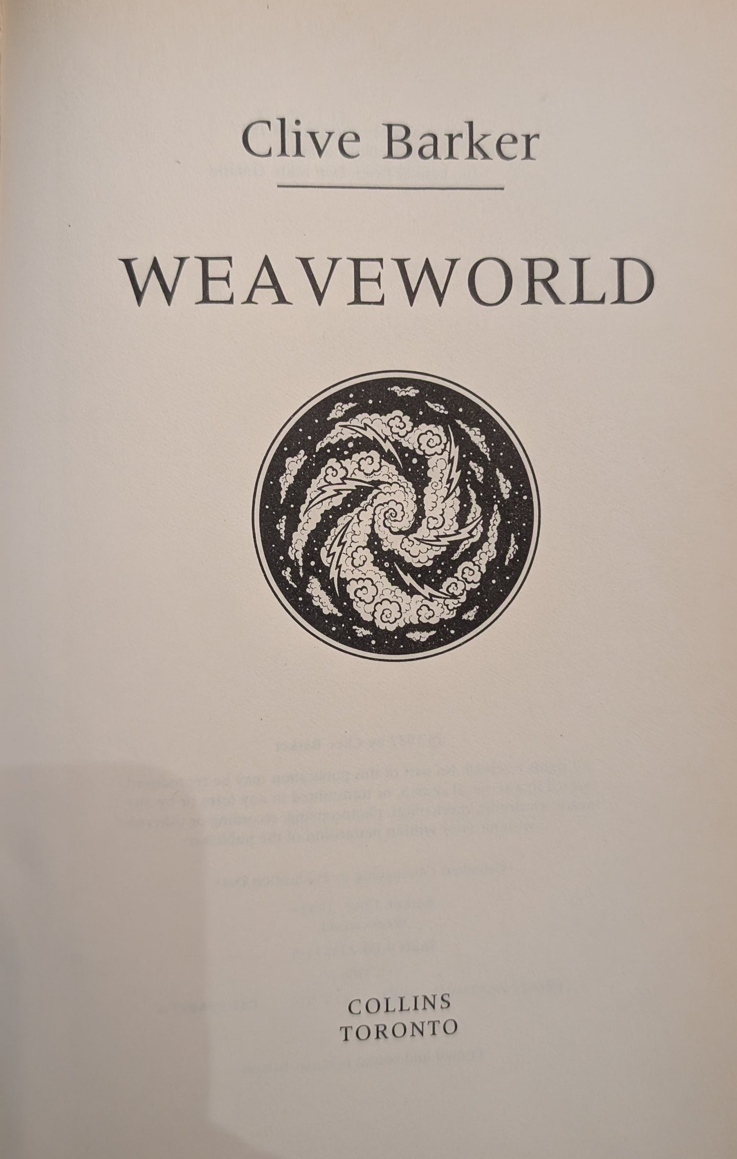 Weaveworld by Clive Barker