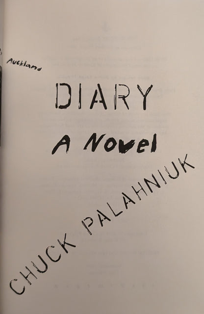 Diary: A Novel by Chuck Palahniuk