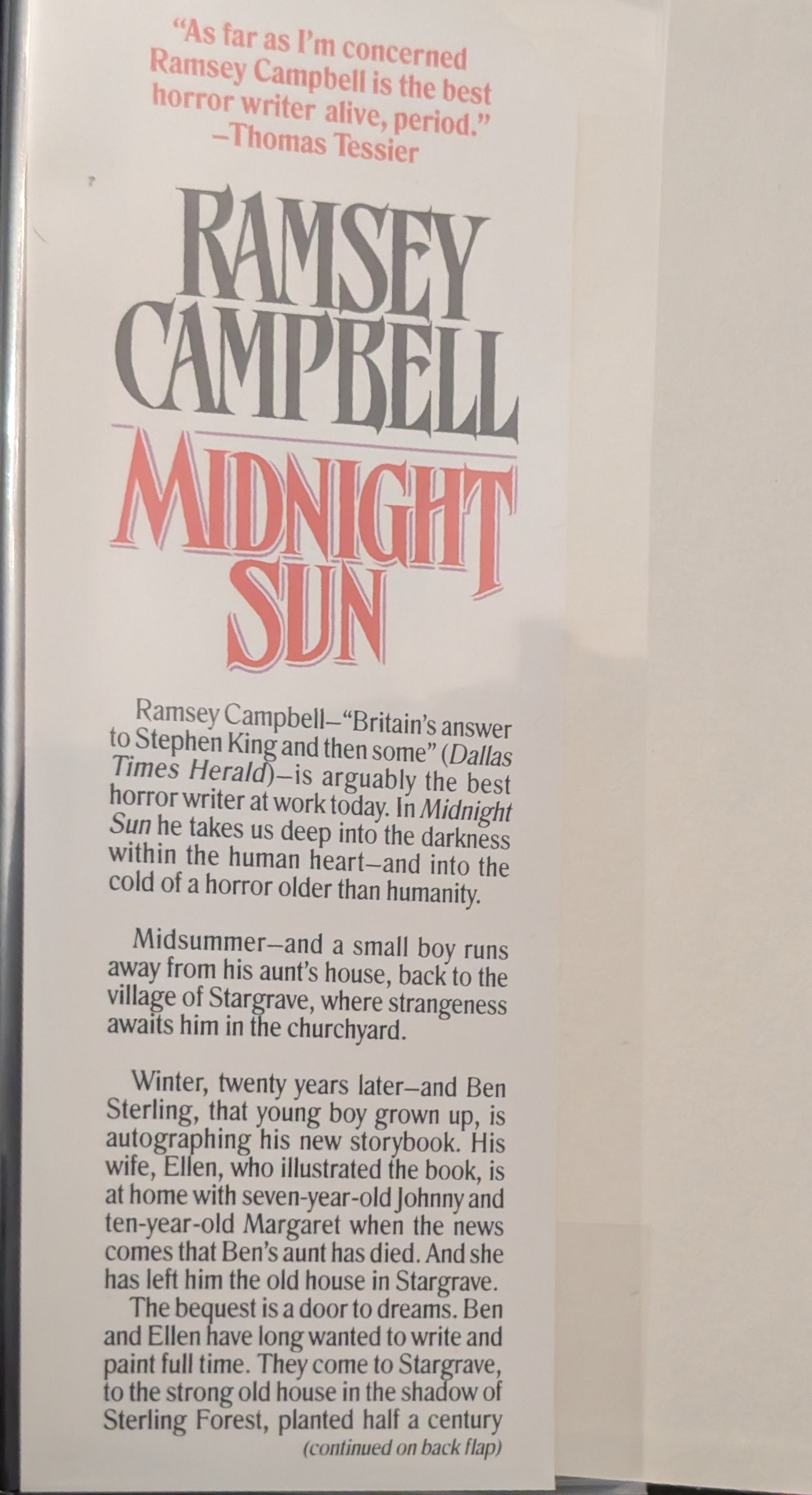 Midnight Sun by Ramsey Campbell