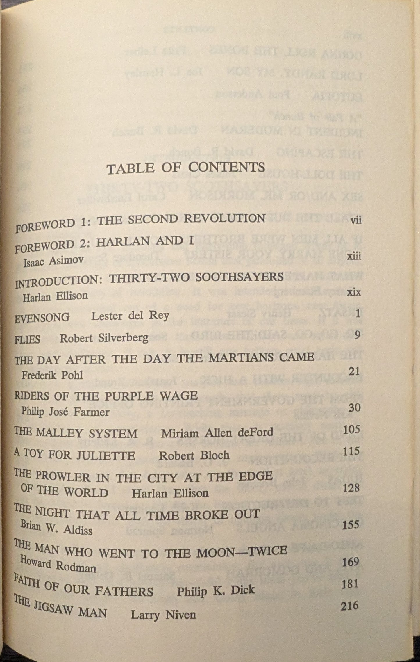Dangerous Visions: 33 Original Stories edited by Harlan Ellison