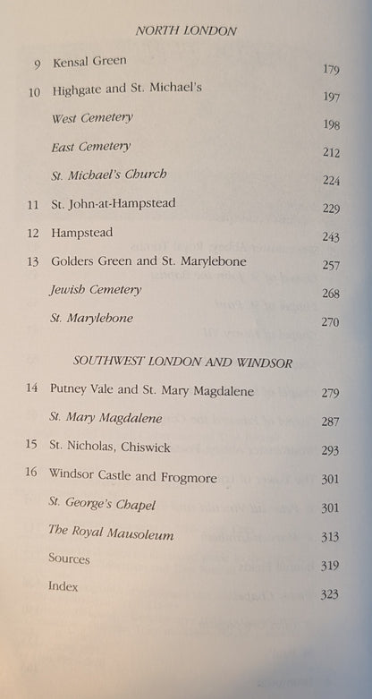 Permanent Londoners: An Illustrated Guide to Cemeteries of London by Judi Culbertson & Tom Randall