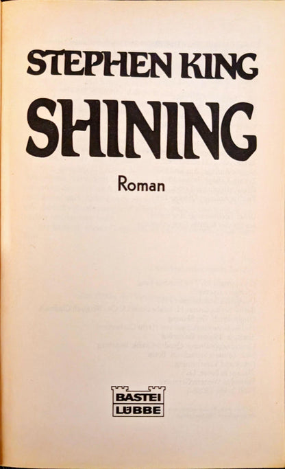 The Shining by Stephen King (German)