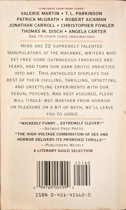 I Shudder at Your Touch: 22 Tales of Sex and Horror edited by Michelle Slung