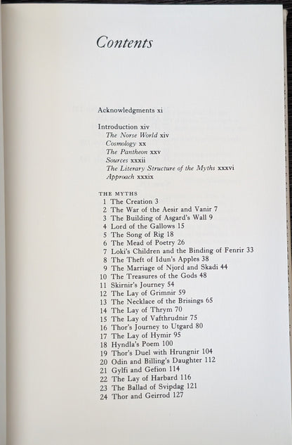 The Norse Myths by Kevin Crossley-Holland