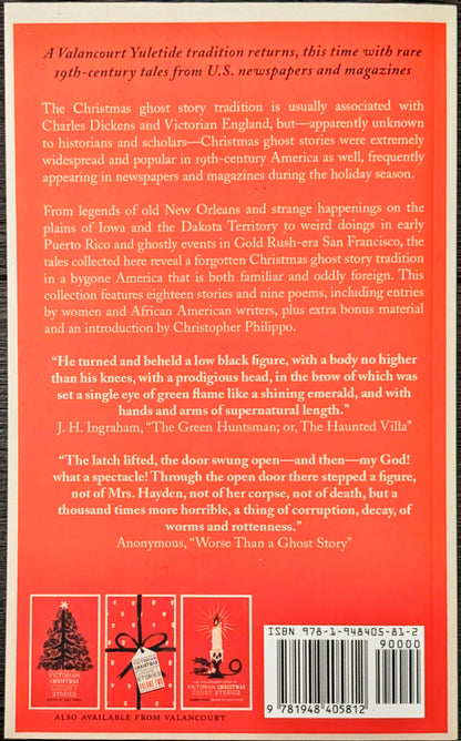 The Valancourt Book of Victorian Christmas Ghost Stories Vol.4 edited by Christopher Philippo