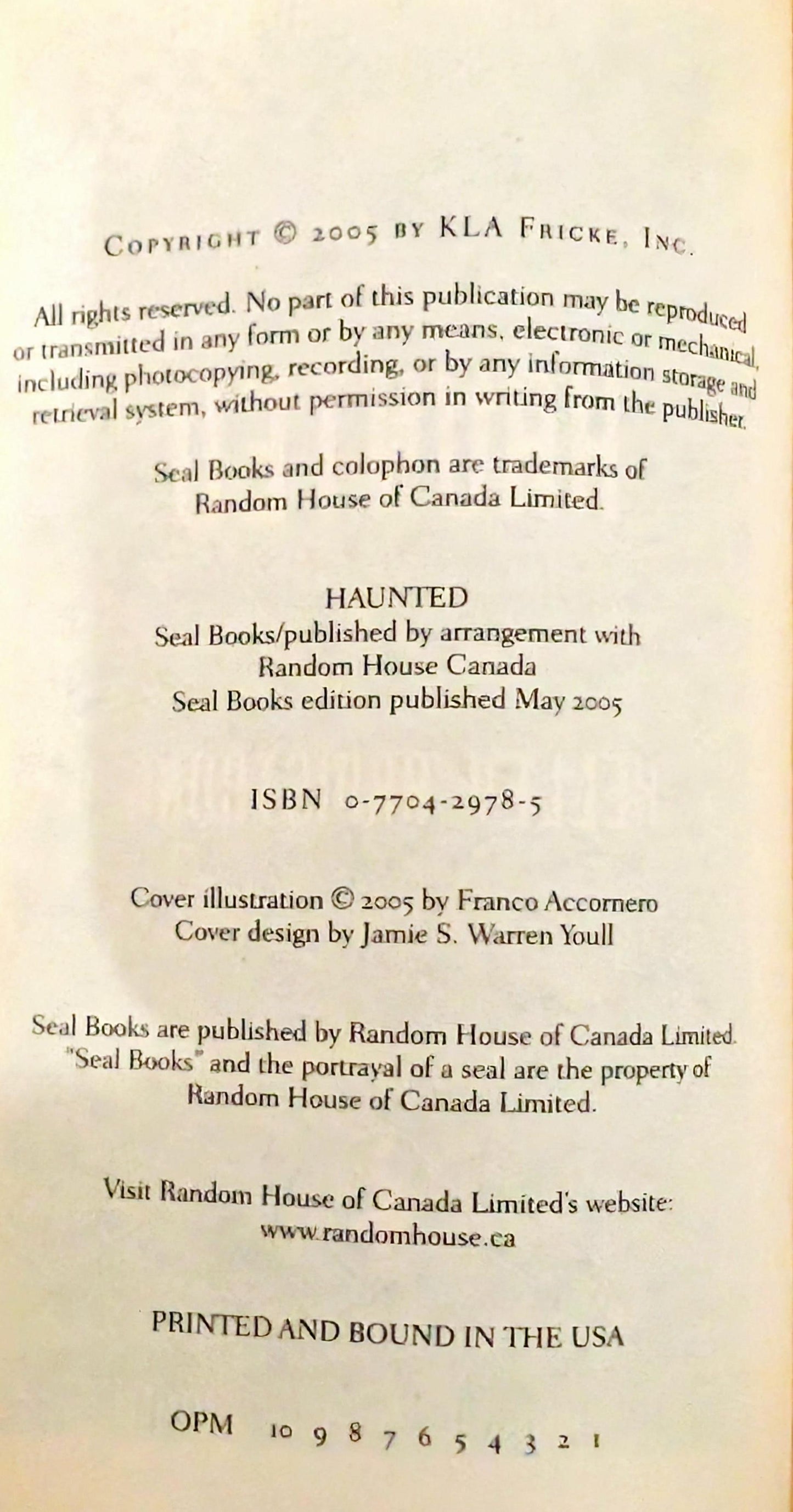 Haunted by Kelley Armstrong