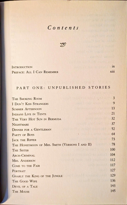 Just an Ordinary Day by Shirley Jackson
