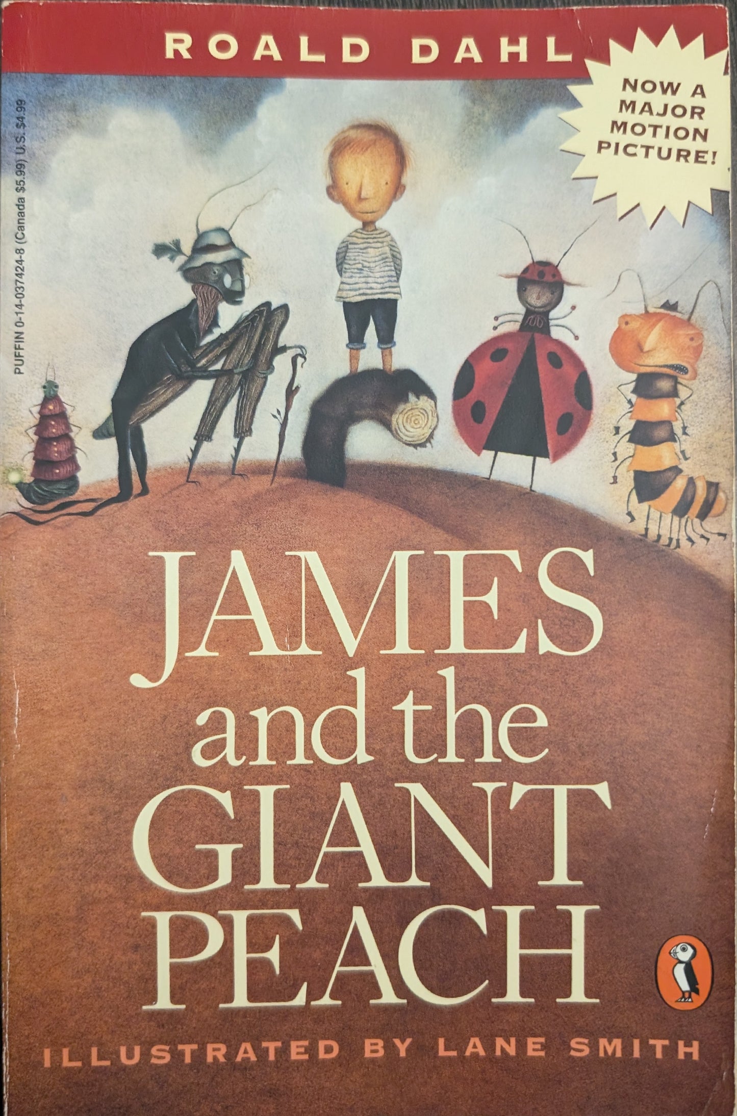 James and the Giant Peach: A Children's Stoty by Roald Dahl