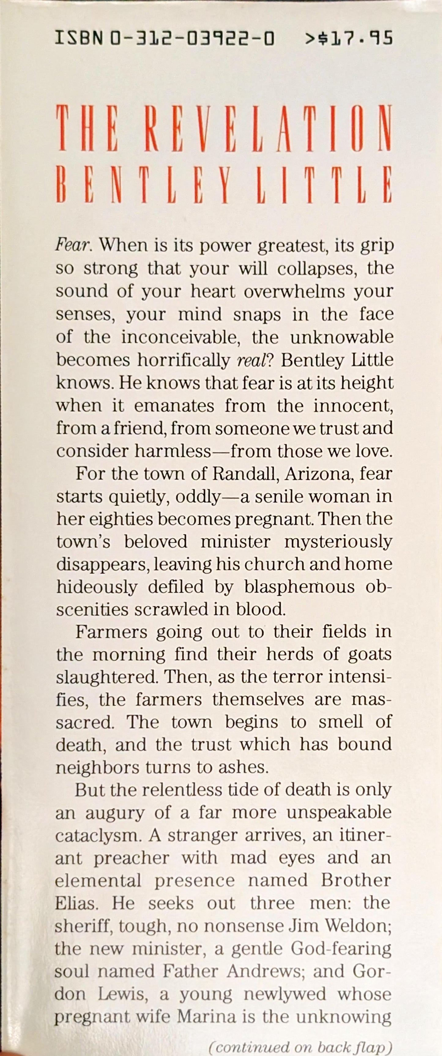 The Revelation by Bentley Little