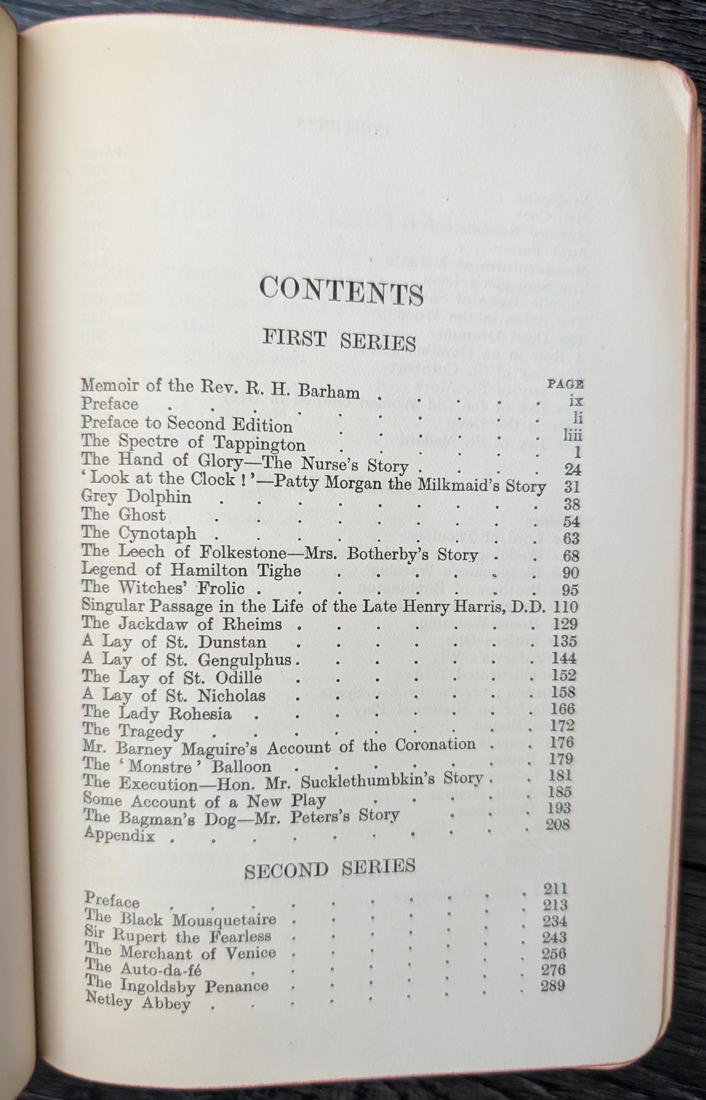 The Ingoldsby Legends or Mirth and Marvels by Thomas Ingoldsby, Esquire