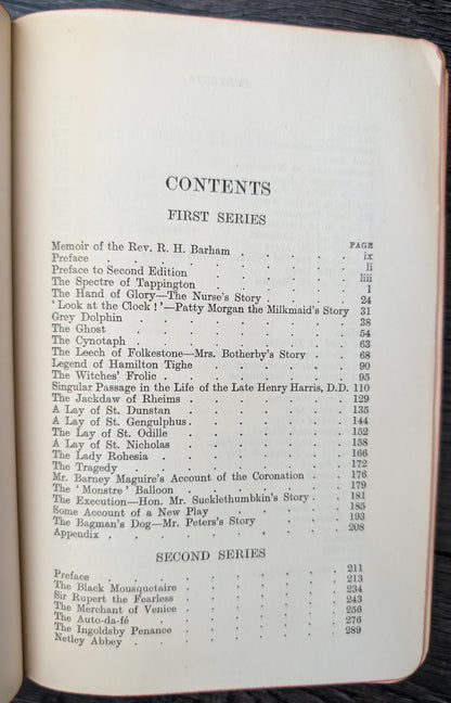 The Ingoldsby Legends or Mirth and Marvels by Thomas Ingoldsby, Esquire