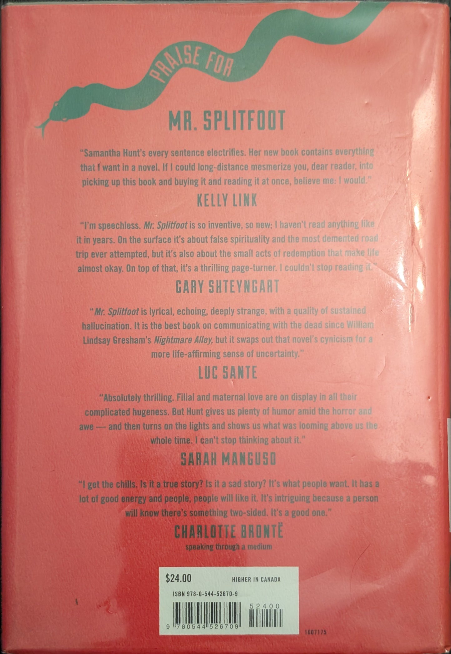 Mr. Splitfoot by Samantha Hunt