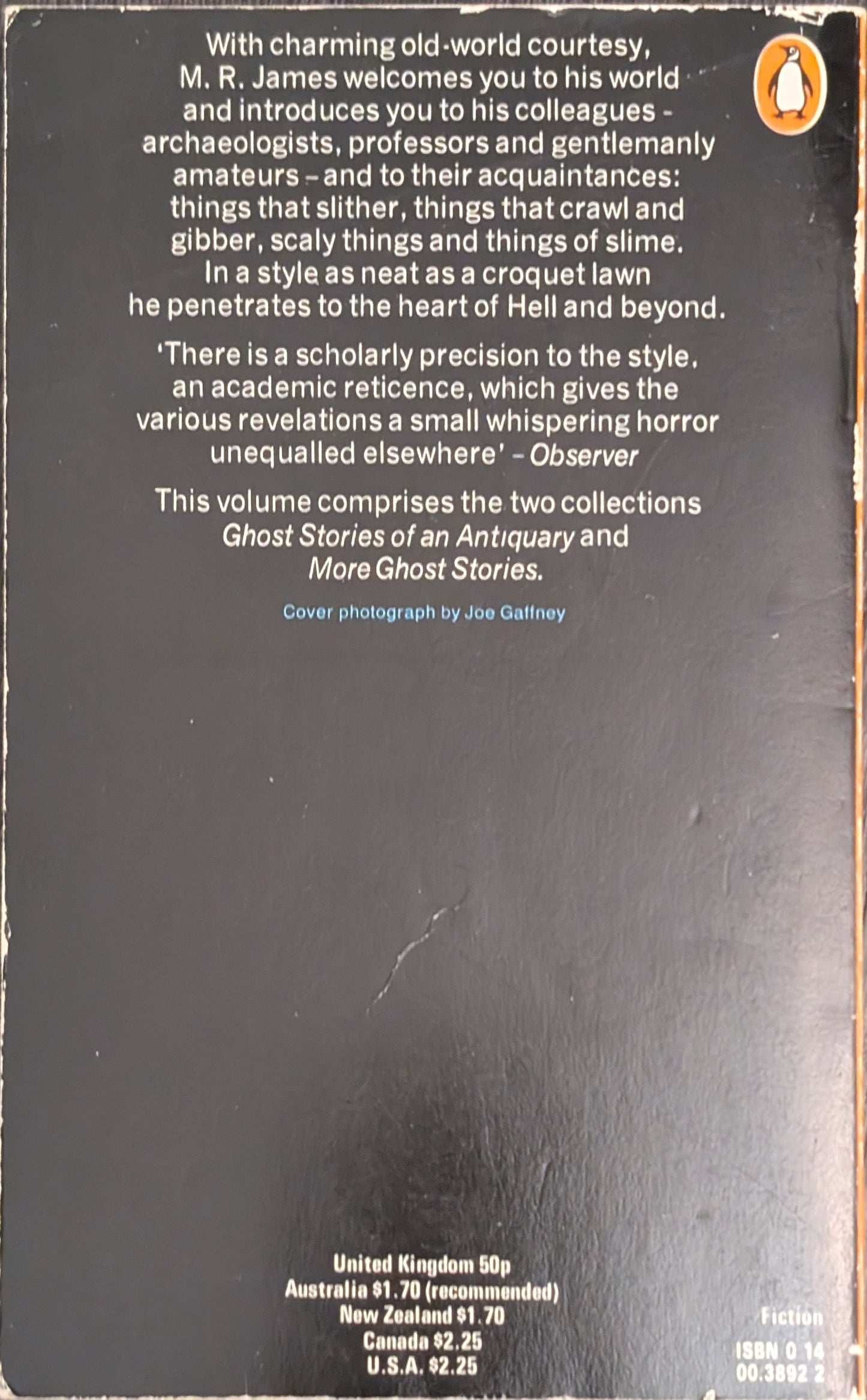 Ghost Stories of an Antiquary by M.R James