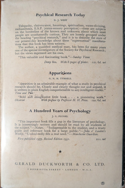 The Haunting of Borley Rectory by Eric J. Dingwall, Kathleen M. Goldney, and Trevor H. Hall