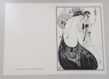 Aubrey Beardsley Greeting Card Book edited by Theodore Menten