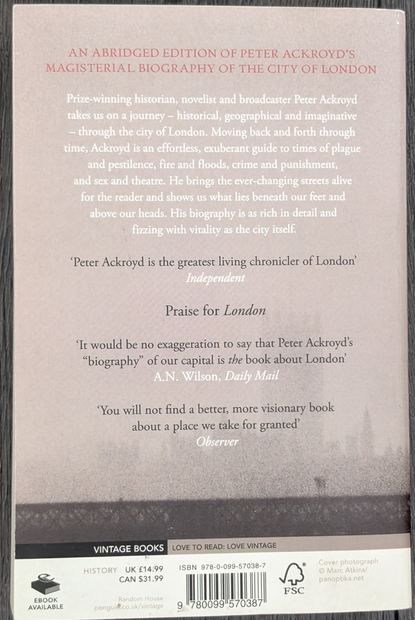 London by Peter Ackroyd